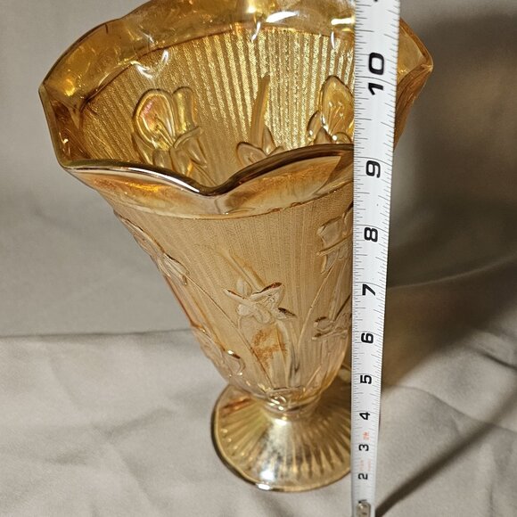 Vintage Jeanette Iridescent Carnival Glass - Picture 3 of 4